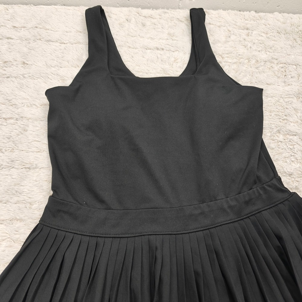 all in motion Black Pleated Tank Dress - Picture 10 of 12